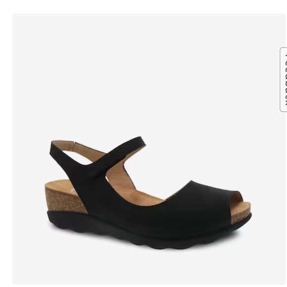 Dansko Shoes - Dansko Black Open-Toe Slingback Sandal